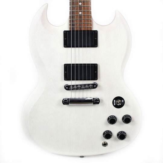 2013 Gibson SGJ Electric Guitar Faded White | Cream City Music