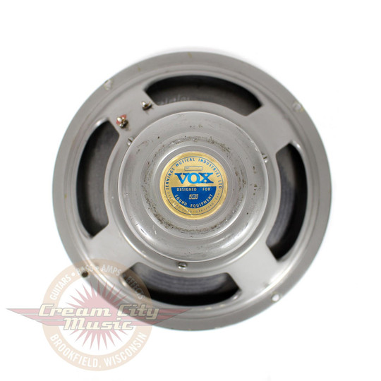 Vintage 1960s Vox Celestion Silver Bell 12" Alnico Speaker Reconed 16