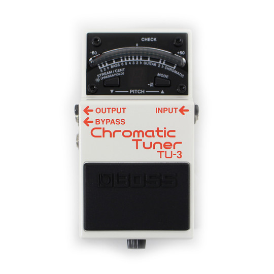 Boss TU-3 Chromatic Tuner Pedal | Cream City Music