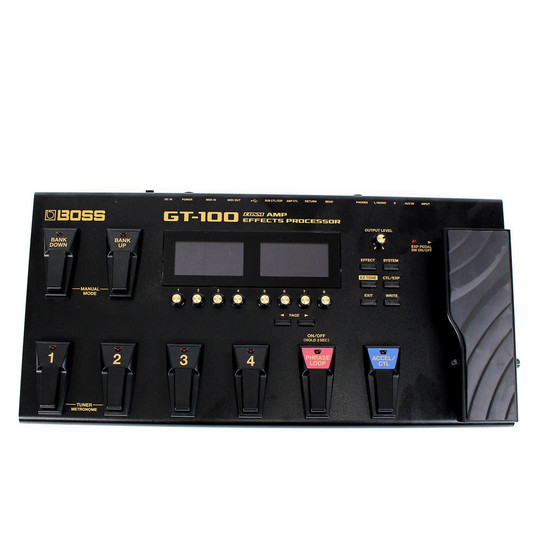 BOSS GT-100 即購入歓迎 BOSS GT-100 Multi Effects Processor Pedal | Cream City Music