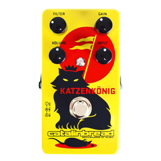 Catalinbread Katzenkonig Distortion Fuzz Guitar Pedal | Cream City