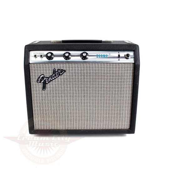 Vintage 1977 Fender Champ 6W 1x8 Tube Combo Amp | Cream City