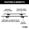 Roof Rack Aluminum Crossbars 50" Span | Universal