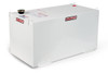Model 358-3-02 transfer tank, Rectangle, 100 gal - Brite White Diesel fuel tank in bed