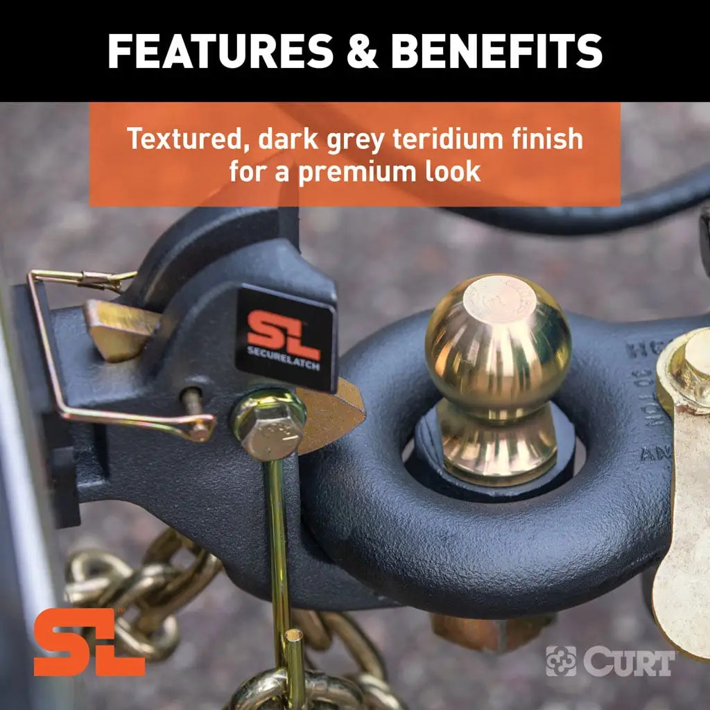 Securelatch Pintle Hitch Rear Receiver Mounted | Universal