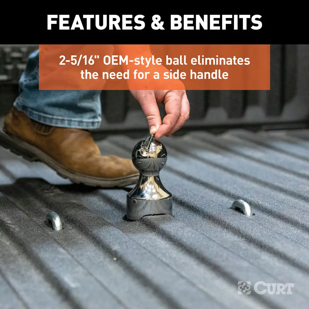 OEM Style Gooseneck Hitch | 20-26 Silverado/Sierra 2500/3500