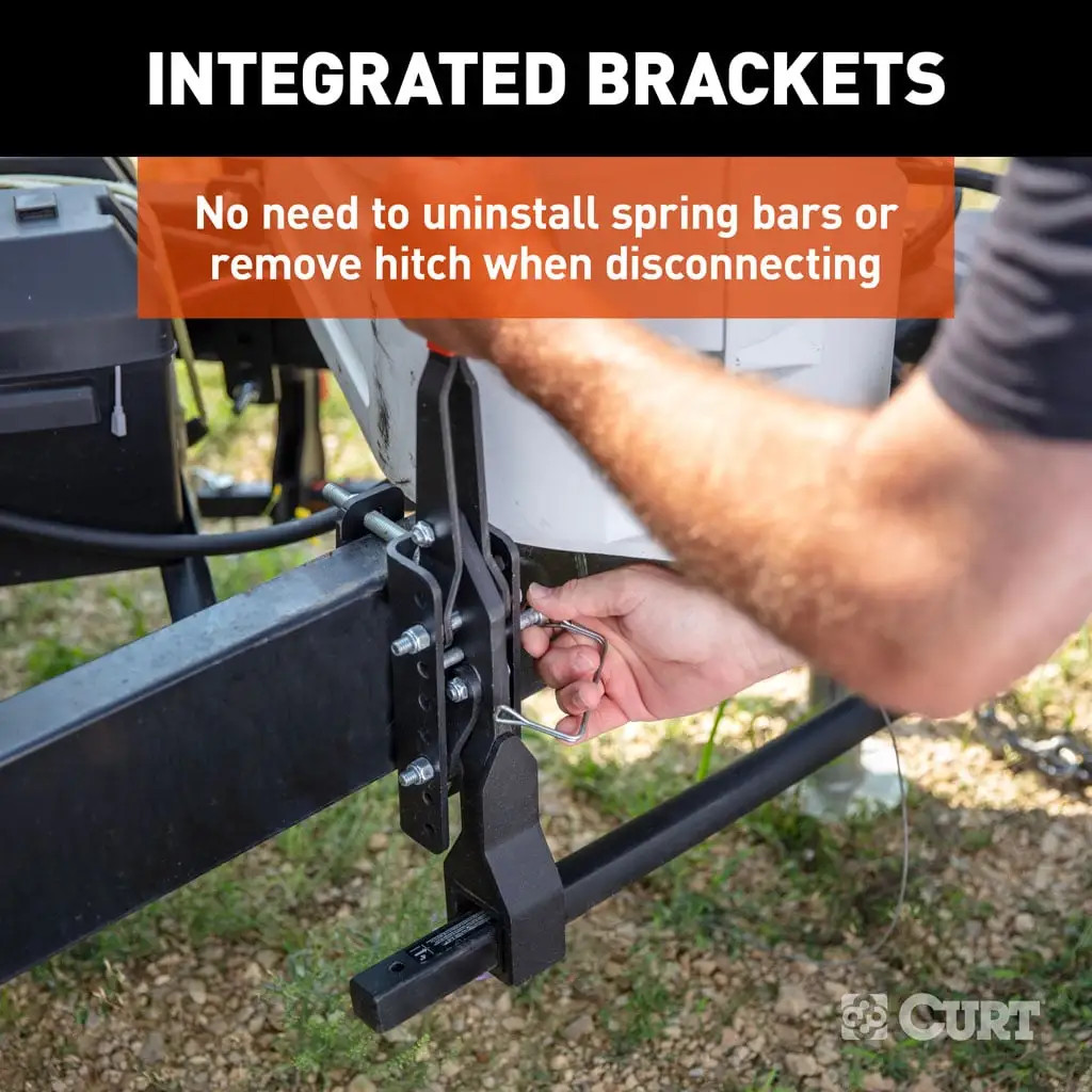 TruTrack Trailer Mounted Weight Distribution Hitch | Universal