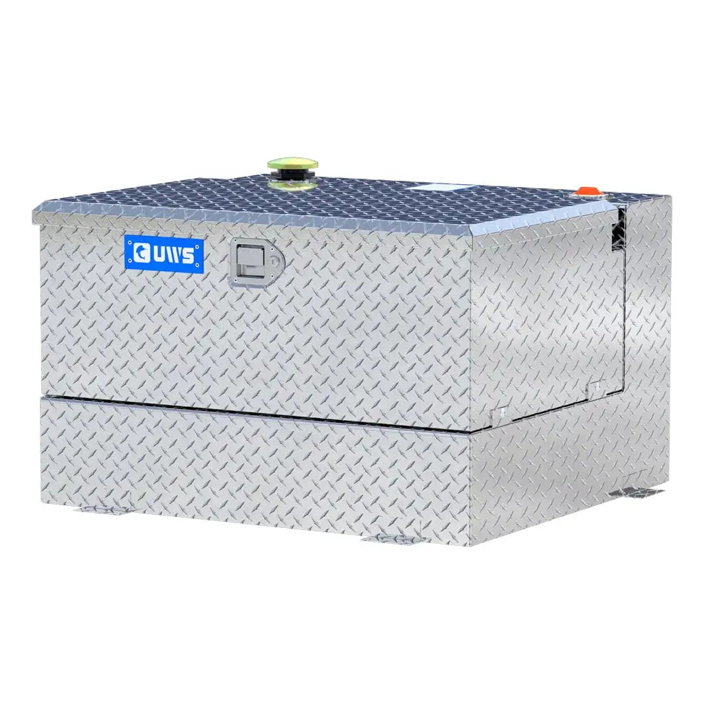 L-Shaped Tank/Combo Box Transfer Fuel Tank Aluminum | Universal