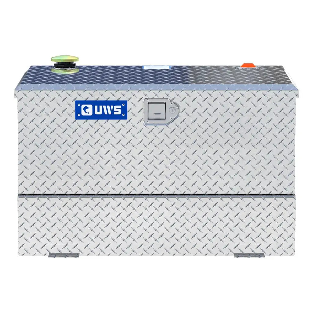 L-Shaped Tank/Combo Box Transfer Fuel Tank Aluminum | Universal