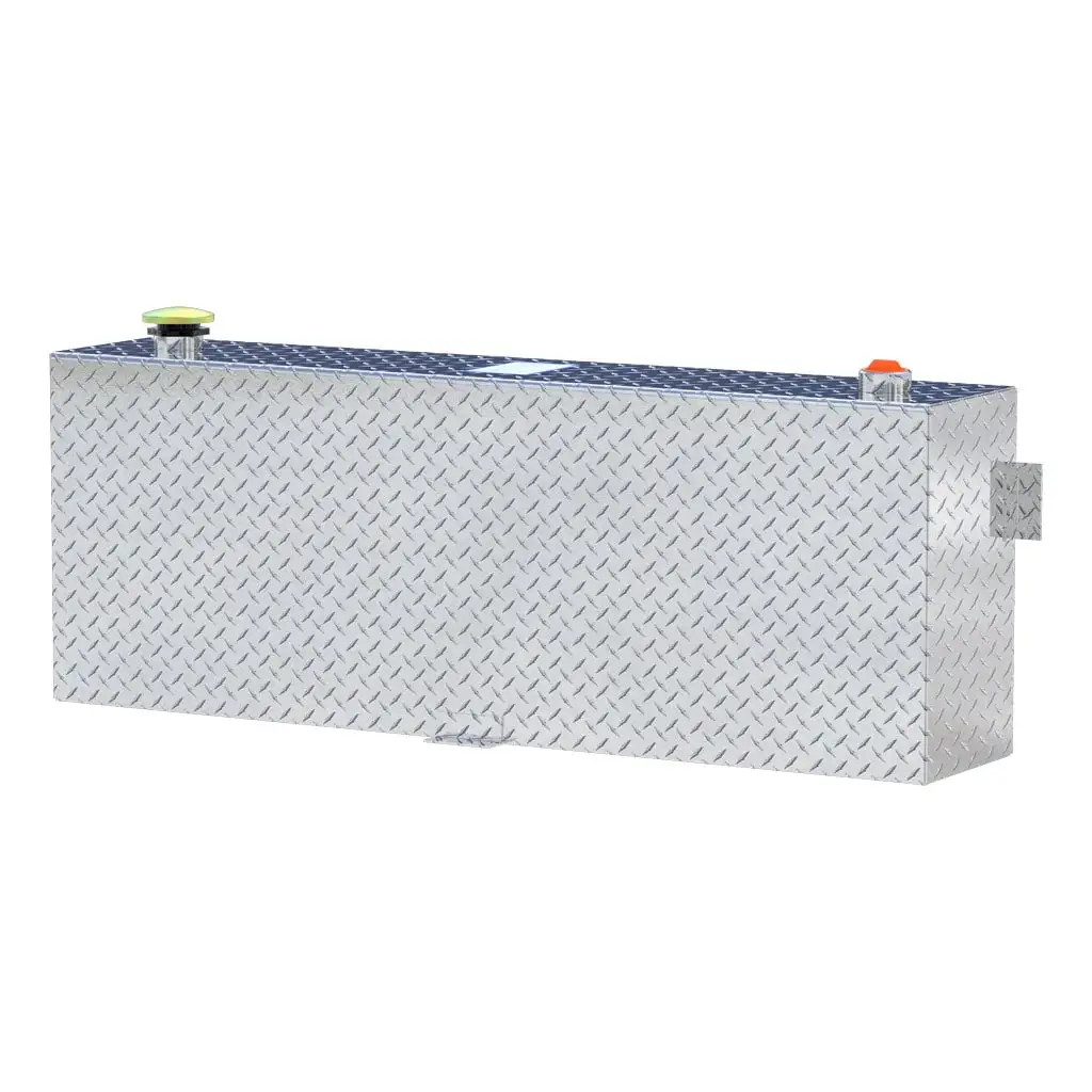 Rectangular Transfer Fuel Tank Aluminum | Universal