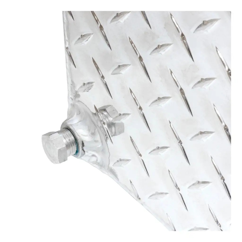 Rectangular Transfer Fuel Tank Aluminum | Universal