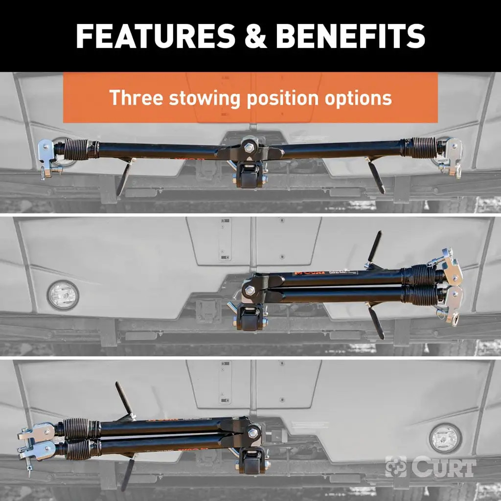 Rambler Steel RV Tow Bar 2" Receiver | Universal