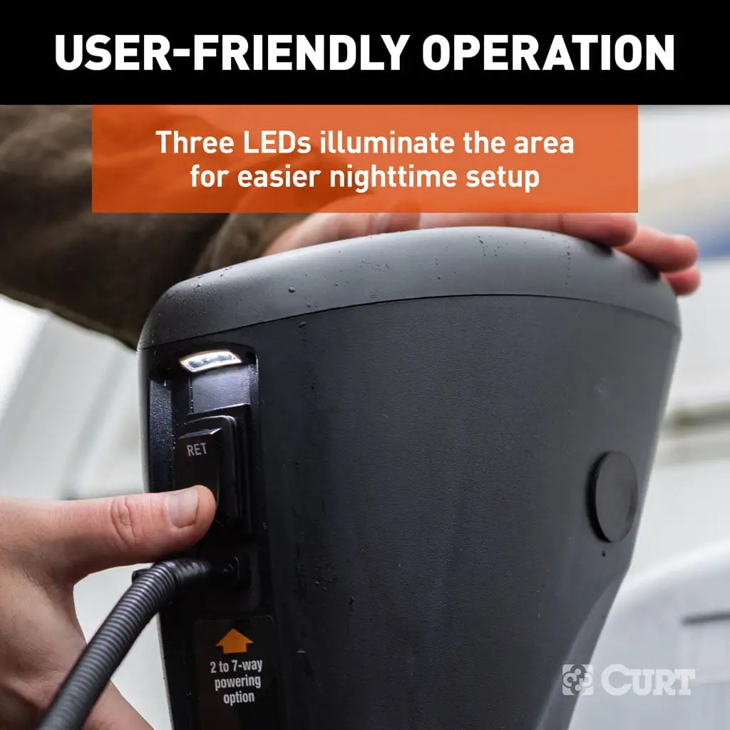 Power Stance Electric A-Frame Trailer Jack | Universal