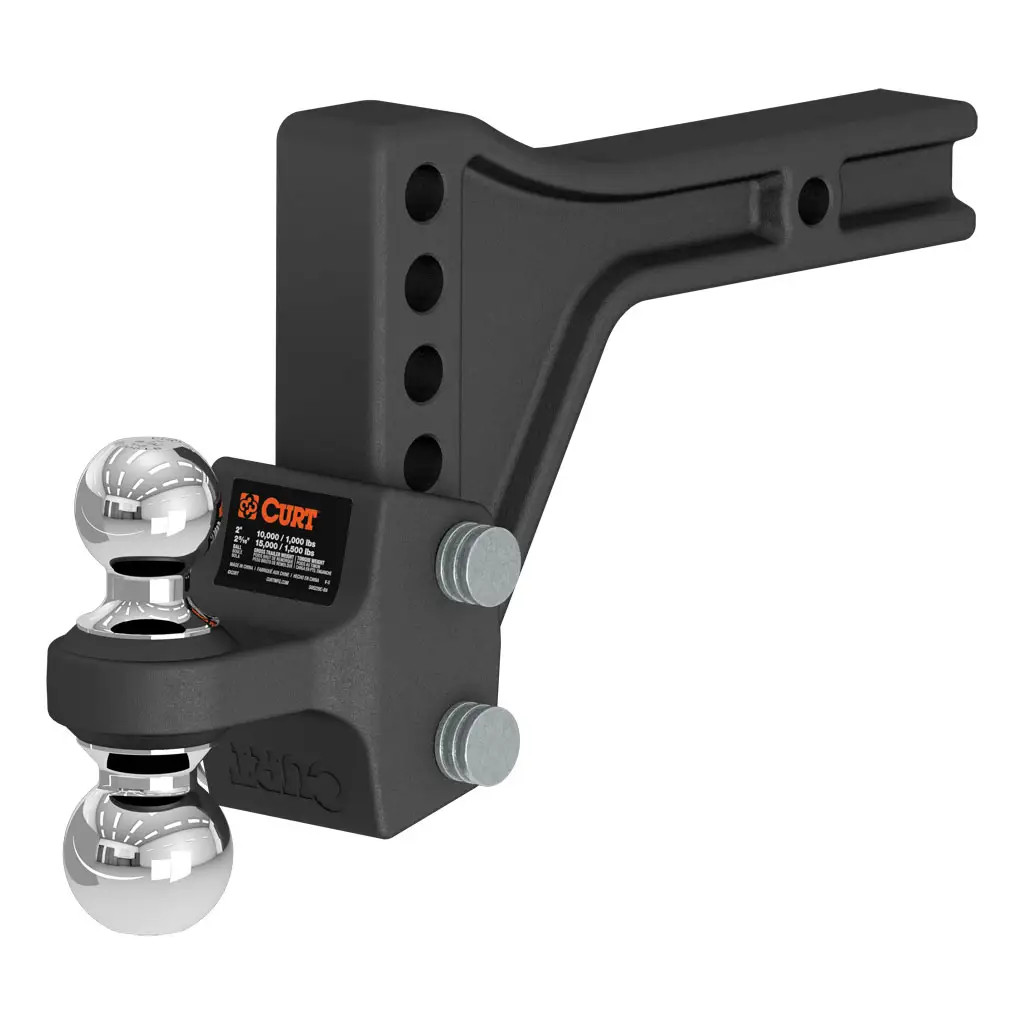 Adjustable Dual Ball Hitches Steel | Universal