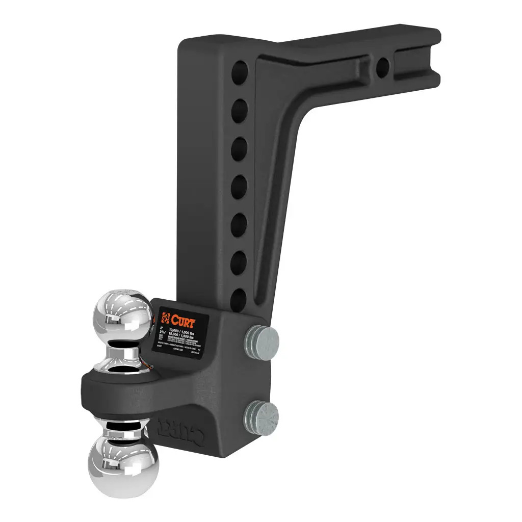 Adjustable Dual Ball Hitches Steel | Universal