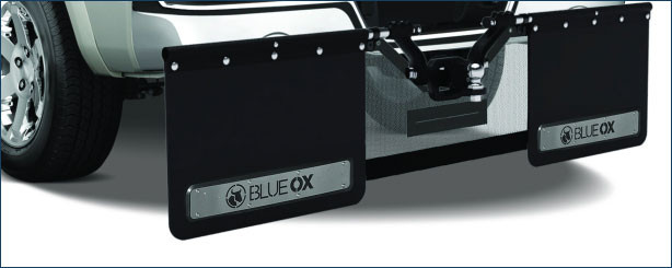 Hitch Mounted Rock and Mud Flap System | Universal