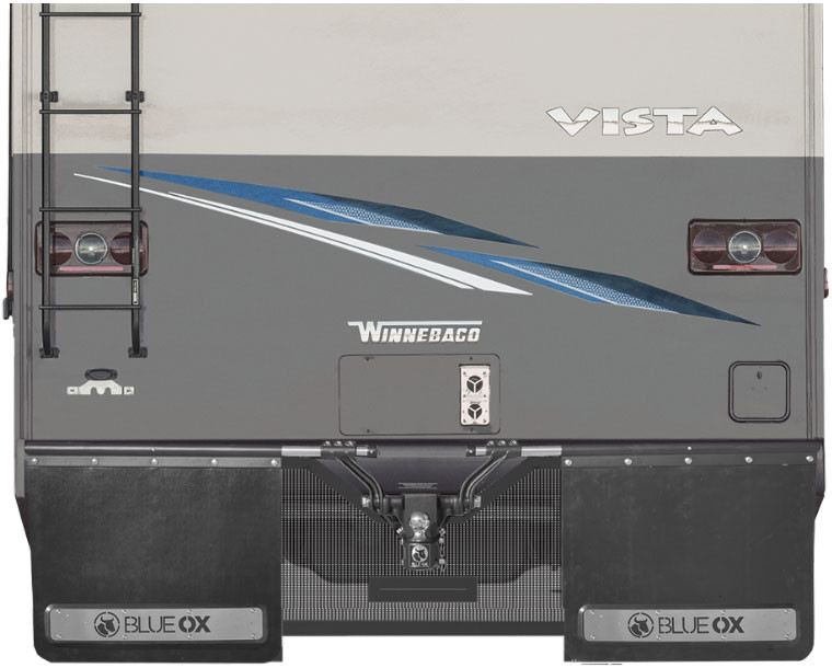 Hitch Mounted Rock and Mud Flap System | Universal