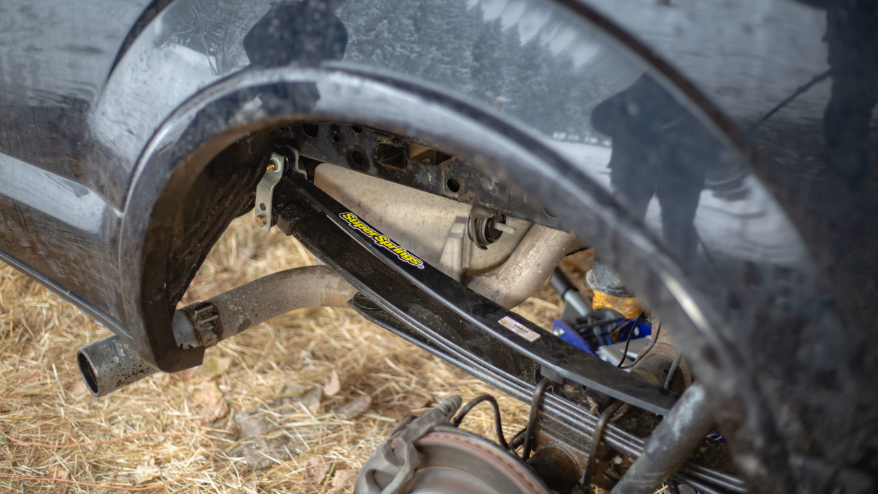 Self-Adjusting Suspension Stabilizing Rear Leaf Spring | 07-21 Tundra