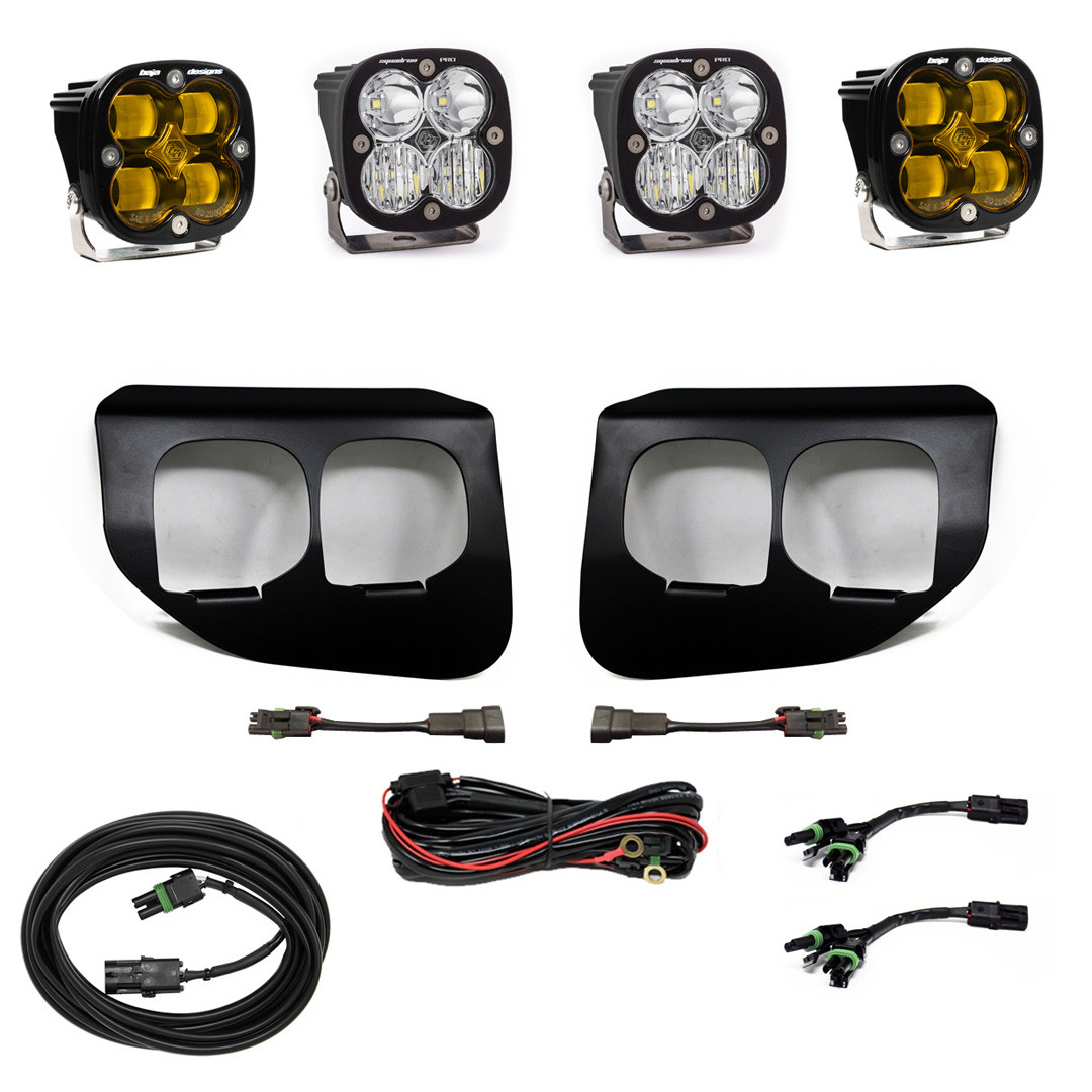 Fog Pocket Squadron SAE Pro LED Light Kit | 20-22 Super Duty F-250/F-350