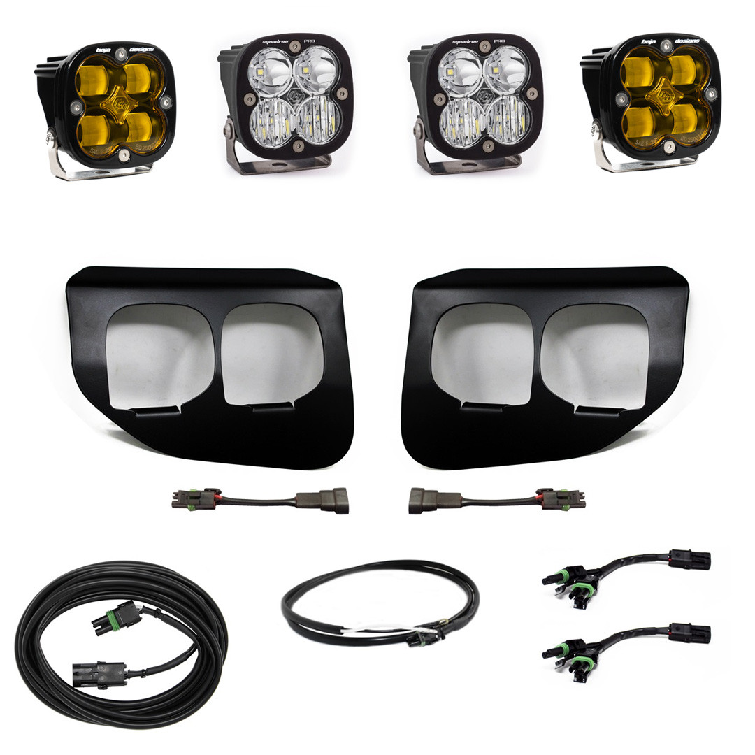Fog Pocket Squadron SAE Pro LED Light Kit | 20-22 Super Duty F-250/F-350