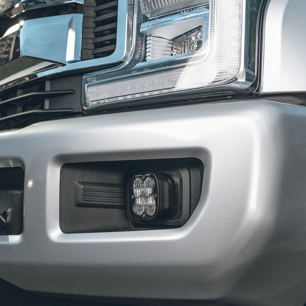 Fog Pocket Squadron Sport LED Light Kit | 15-20 F-150, 17-22 Super Duty F-250/F-350