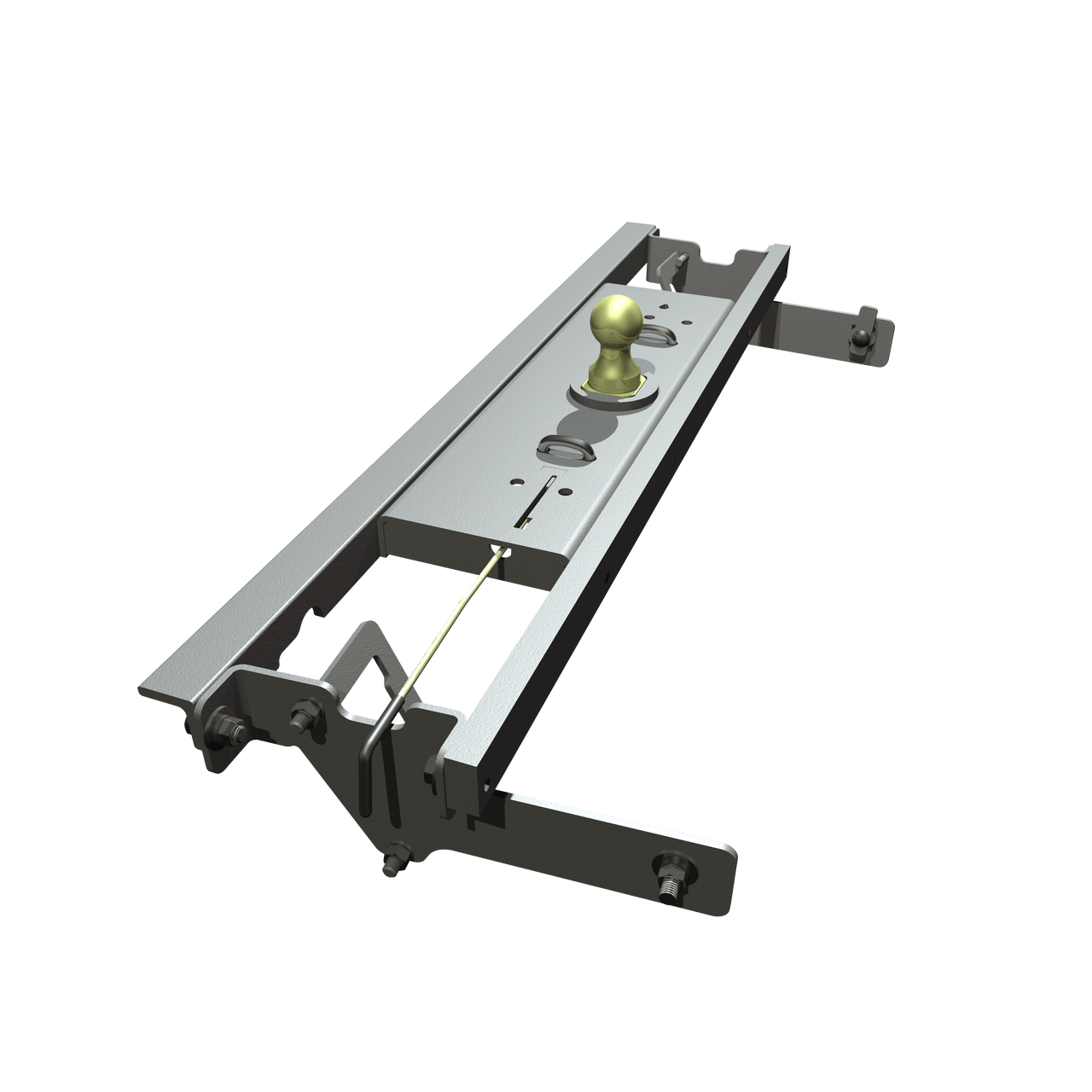 Turnover Ball Gooseneck Hitch | 2007-2018 Silverado/Sierra 1500 Short Bed (Fully Boxed Frame), 2019 LD/Limited