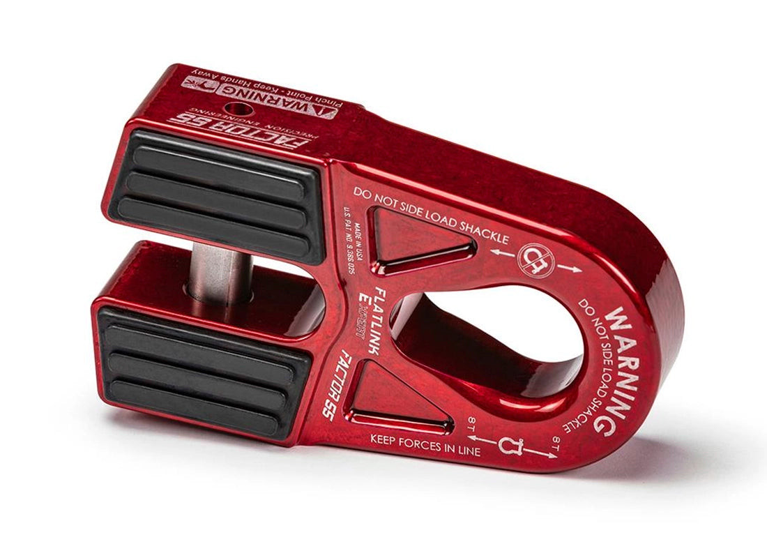 Flatlink E Winch Line Shackle Mounts | Universal