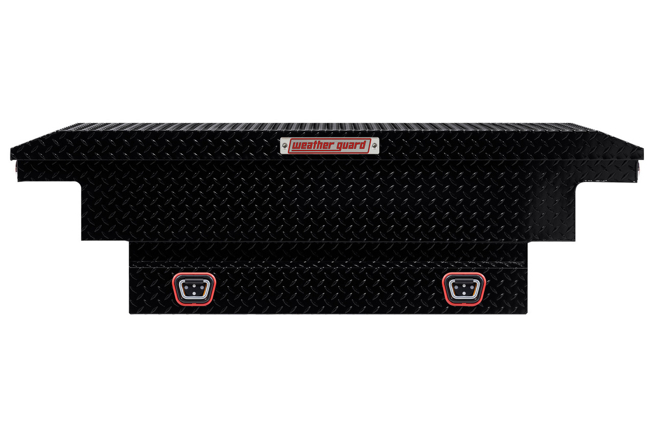 Aluminum Mid Size Compact Crossover Saddle Box | Universal