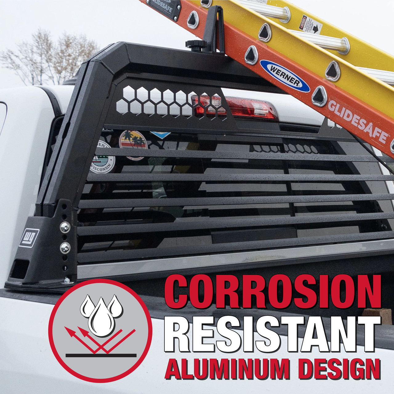 Aluminum Headache Rack | Silverado, Sierra, Ram, Super Duty, F-Series