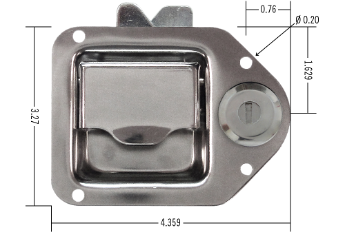 Factory Ignition Key Toolbox Latch Retro-Fit Kit