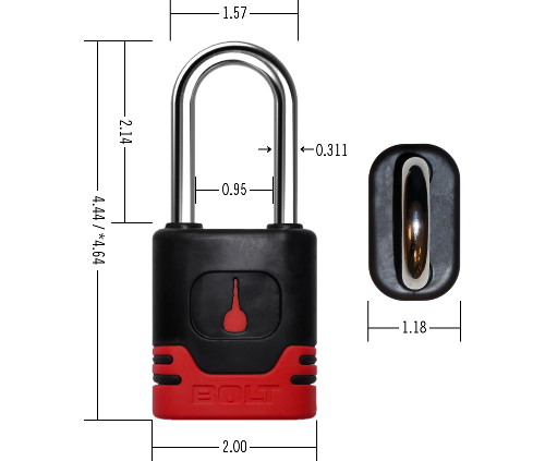 Factory Ignition Key Chrome Plated Padlock