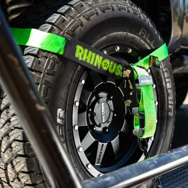 Car Tire Tie-Down Lasso Basket Straps | Universal