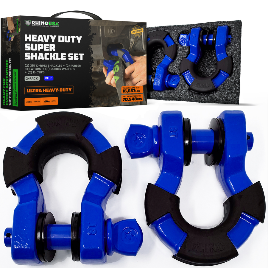 Super Shackle 8 Ton Rating With Isolators | Universal