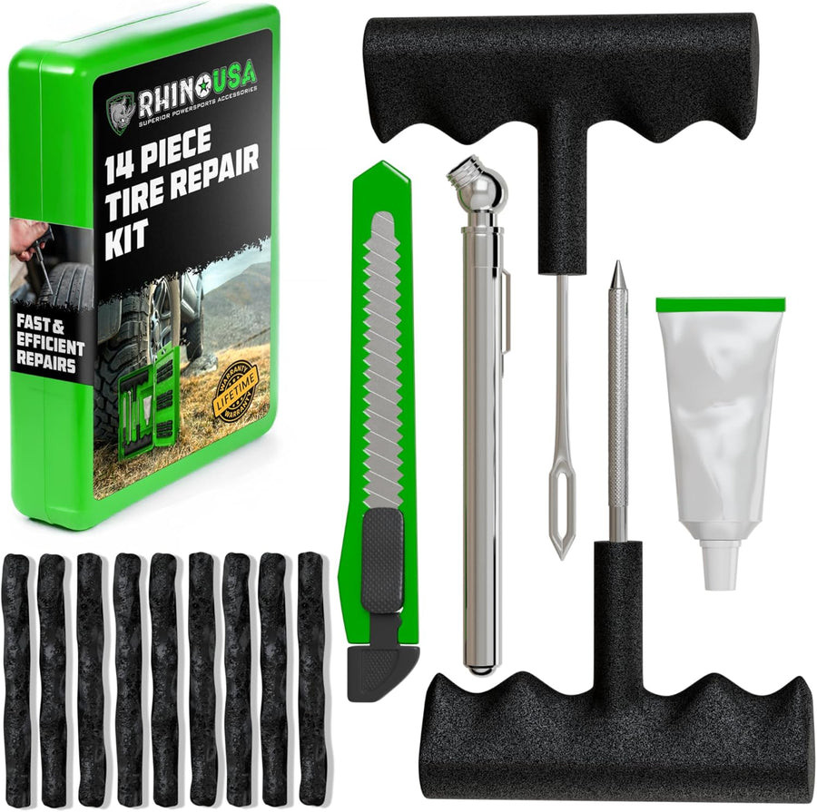 Tire Repair Kit Compact 14 Piece | Universal