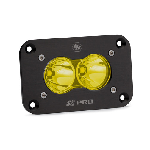 S2 Pro Flush Mounted Auxiliary LED Pod Light | Universal