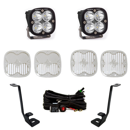 A-Pillar Squadron Sport LED Pod Light Kit | 21-22 F-150