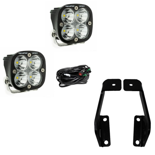 A-Pillar Squadron Sport LED Pod Light Kit | 09-14 F-150, 10-14 F-150 Raptor SVT