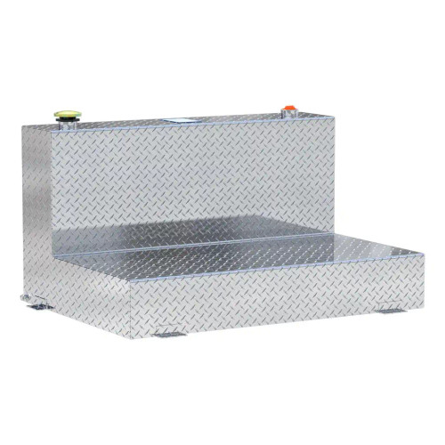 L-Shaped Fuel Transfer Tank Aluminum | Universal