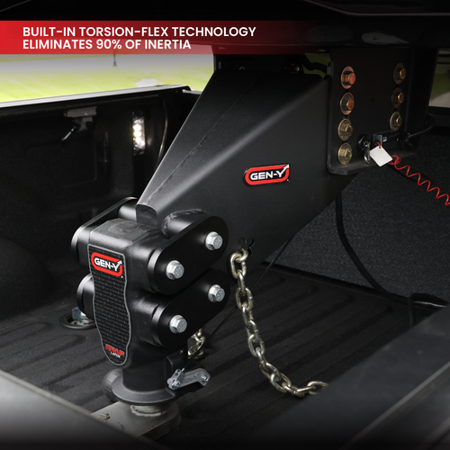 The Executive Fifth Wheel to Gooseneck Torsion-Flex Pin Box Replacement |  LCI (Rhino Box, Turning Point), Lippert (1621, 1116, 1716)