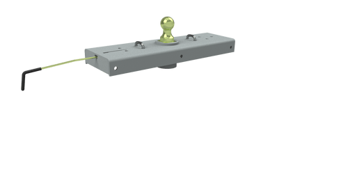 Turnover Ball Gooseneck Hitch | 2007-2018 Silverado/Sierra 1500 Short Bed (Fully Boxed Frame), 2019 LD/Limited