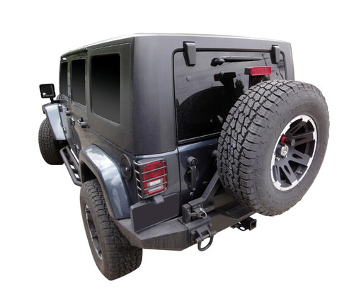 Jeep Rear Spare Tire Lock | 07-18 Wrangler JK, 18-25 Wrangler JL