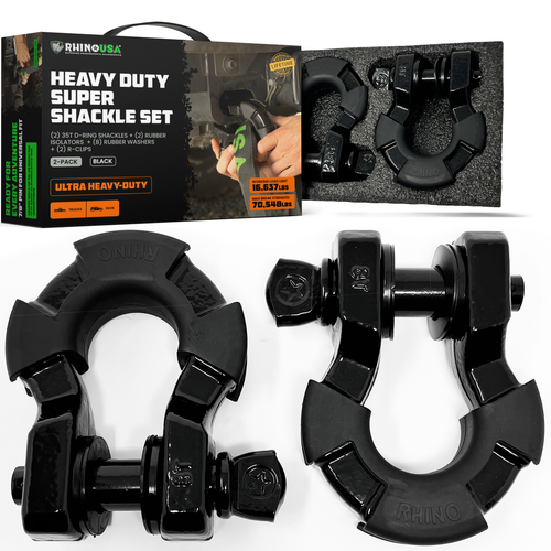 Super Shackle 8 Ton Rating With Isolators | Universal