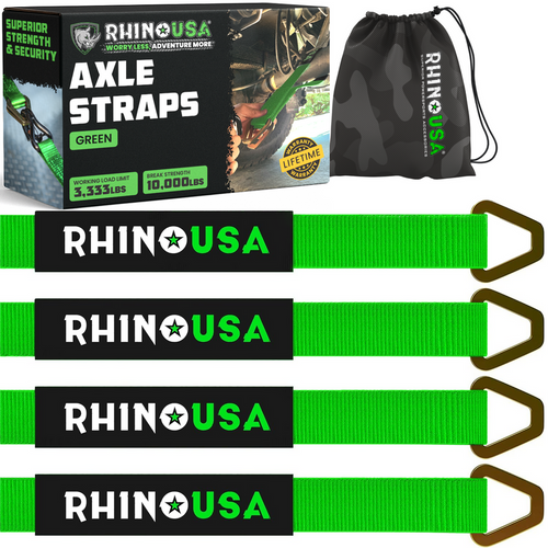 Axle Tie Down Straps 2"x38" | Universal