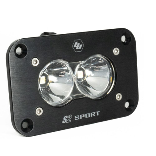 S2 Sport Flush Mounted Auxiliary LED Pod Light | Universal