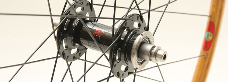 Phil Wood High Flange Classic Rear Track Hubs - Wheelbuilder