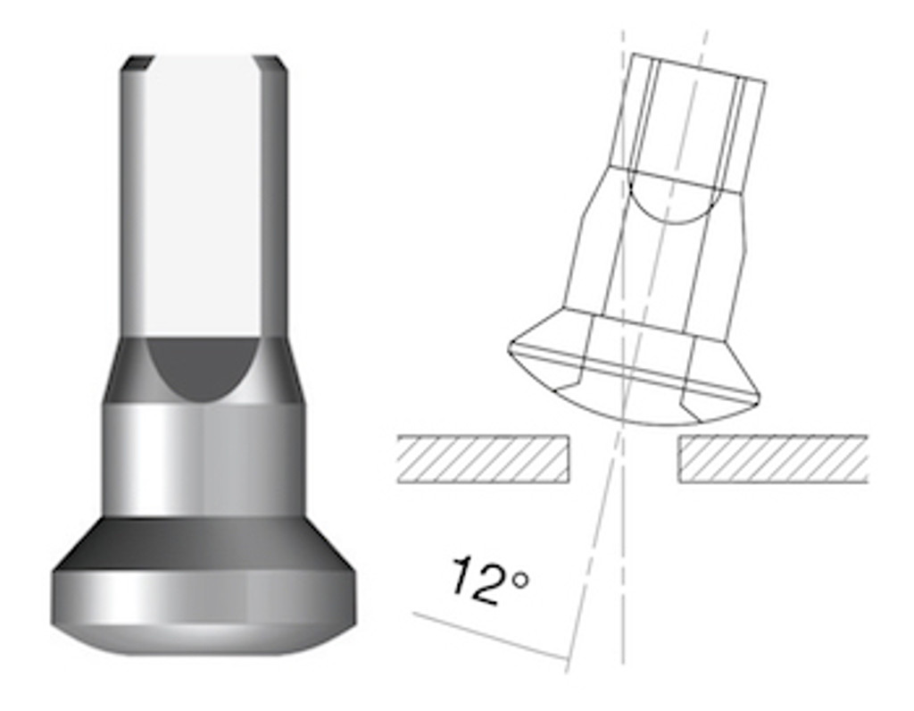 Sapim Internal Self Locking Brass Nipple