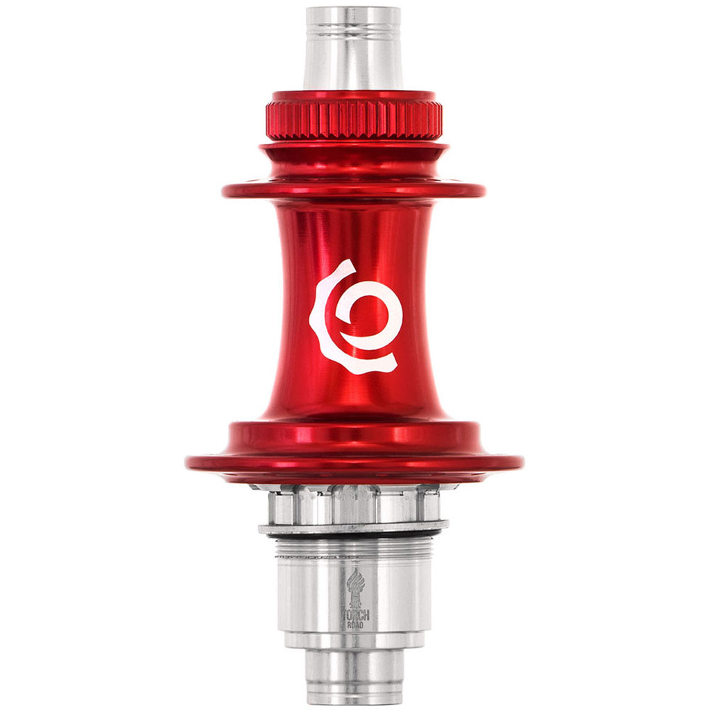 Industry Nine Classic Road Center Lock Disc Brake Rear Hub Red