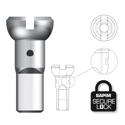 Sapim Self Locking Hexagonal Brass Nipple - Wheelbuilder