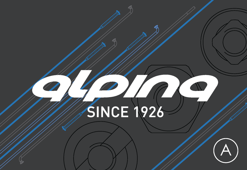 Alpina Spark XL Single Butted 12/13G Spoke