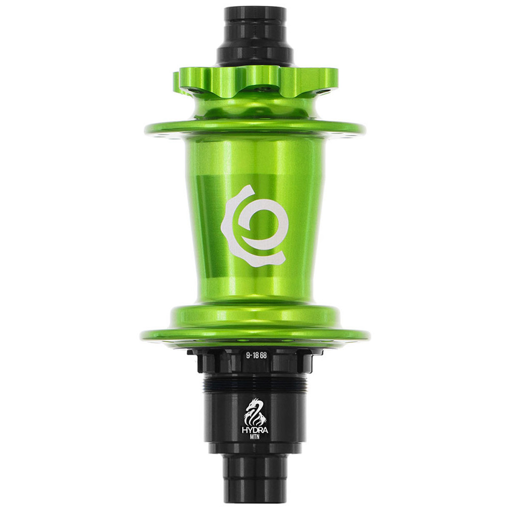 Industry Nine Hydra Classic Rear ISO Disc Hub Lime, Antifreeze,Sour Apple, Light Green